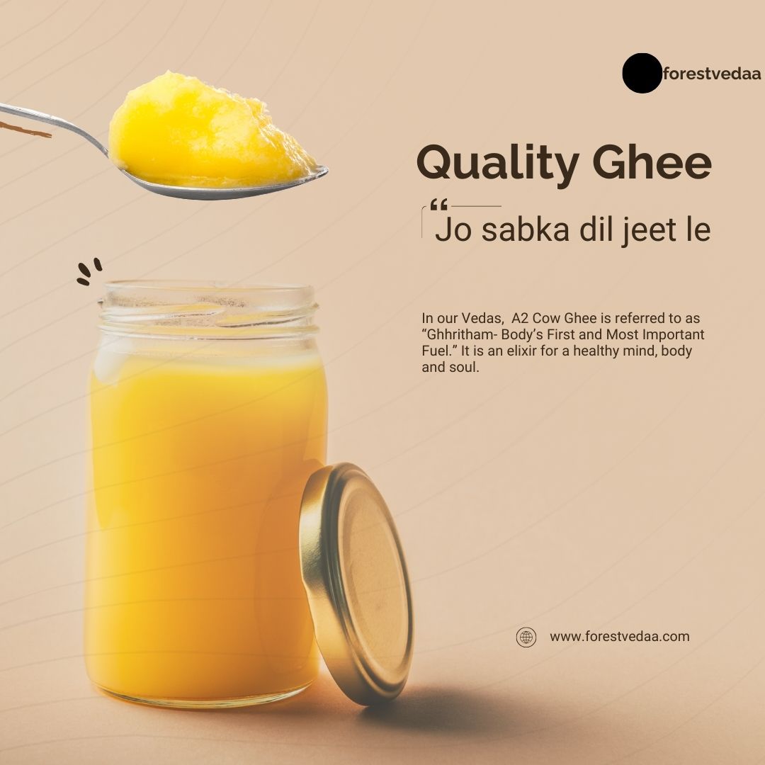 A2 COW GHEE (CREAM) 1L